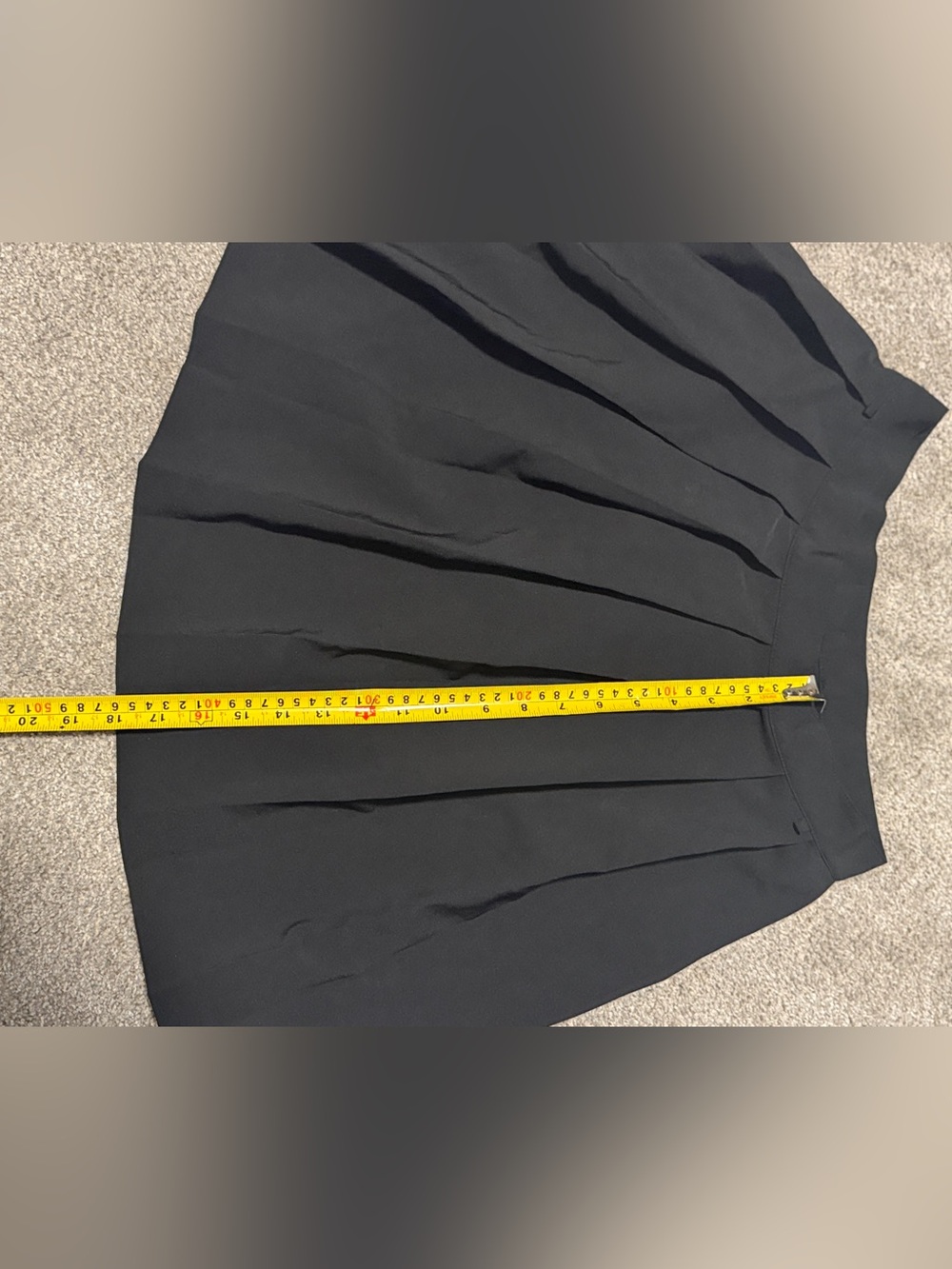 Lazy Oaf Black Pleated Tennis Skater Mini Skirt Size Medium Goth Y2K - Picture 6 of 6